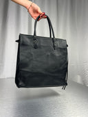 Balenciaga City Tote Bag – Black Leather