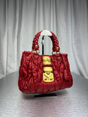 Miu Miu Vintage Handbag – Red & Gold