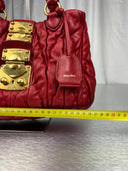 Miu Miu Vintage Handbag – Red & Gold