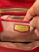 Miu Miu Vintage Handbag – Red & Gold