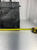Balenciaga City Tote Bag – Black Leather