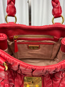 Miu Miu Vintage Handbag – Red & Gold