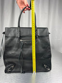 Balenciaga City Tote Bag – Black Leather