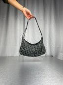 Dior Vintage Handbag – Navy Monogram