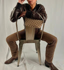 Vintage Santiag Brown Cowboy Boots