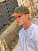 Timberland Khaki and Camel Baseball Cap