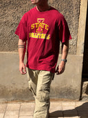 State Volleyball Red Short-Sleeved T-Shirt