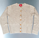 Vivienne Westwood Light Beige Cable Knit Cardigan