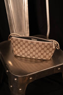 Vintage Gucci Canvas Monogram Handbag