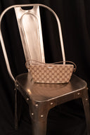 Vintage Gucci Canvas Monogram Handbag