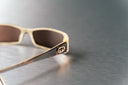 Gucci Brown/Beige Tortoise Rectangular Sunglasses