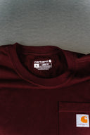 Carhartt Maroon Short-Sleeved T-Shirt