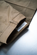 Yves Saint Laurent Khaki Green Straight-Leg Trousers