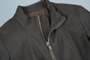 Rick Owens Taupe Leather Jacket