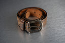 Vintage Levi's Brown Leather Belt with Distressed Finish