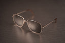 Aviator Vintage Silver & Blue Sunglasses