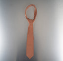 Reddish-Brown Dotted Silk Necktie