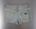 Prada Light Blue Denim Shorts