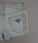 Prada Light Blue Denim Shorts