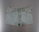 Prada Light Blue Denim Shorts