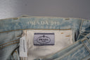 Prada Light Blue Denim Shorts