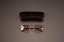 Chanel Light Mauve Metallic Rimless Sunglasses