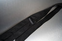 Black Slim-Cut Silk Necktie