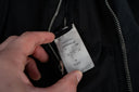 Rick Owens Black Bomber Jacket