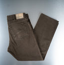 Burberry Dark Brown Corduroy Trousers