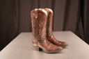 Vintage Santiag Brown Cowboy Boots