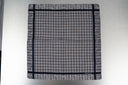 Yves Saint Laurent Grey Plaid Bandana Scarf