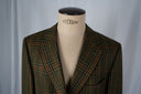 Burberry Checked Khaki Blazer Jacket