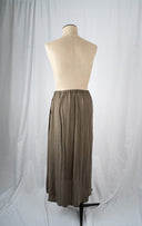 American Vintage Khaki Green Midi Skirt
