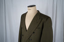 Yves Saint Laurent Dark Green Double-Breasted Suit