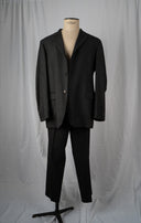 Yves Saint Laurent Dark Grey Double-Breasted Suit