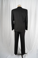Yves Saint Laurent Black Double-Breasted Suit