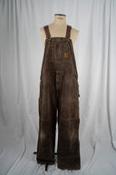 Carhartt Brown Bib Overalls