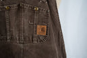 Carhartt Brown Bib Overalls