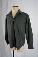 Yves Saint Laurent Black Long Sleeve Button-Down Shirt