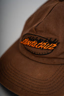 Santa Cruz Brown Independent Skateboards Cap