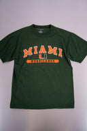 Miami Hurricanes Green Short-Sleeved T-Shirt