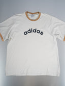 Adidas White Short-Sleeved T-Shirt