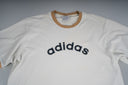 Adidas White Short-Sleeved T-Shirt