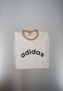 Adidas White Short-Sleeved T-Shirt