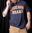 Chicago Bears Black Short-Sleeved T-Shirt